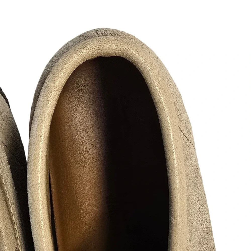 Clarks Originals Wallabee Boots Mens Sand Beige Suede Crepe Sole Chukka